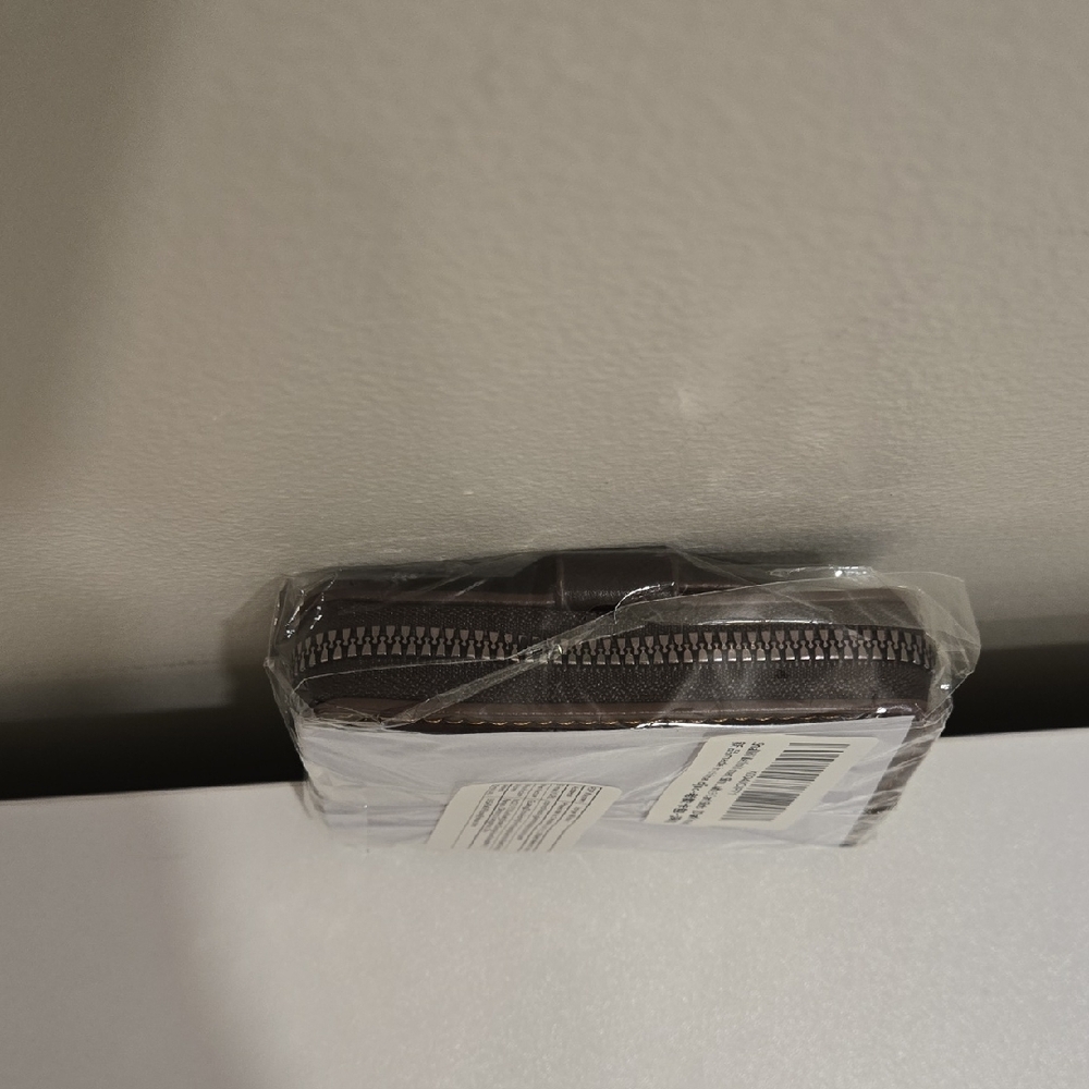 Small Leather Wallet - Coffee - Picture 6 of 9